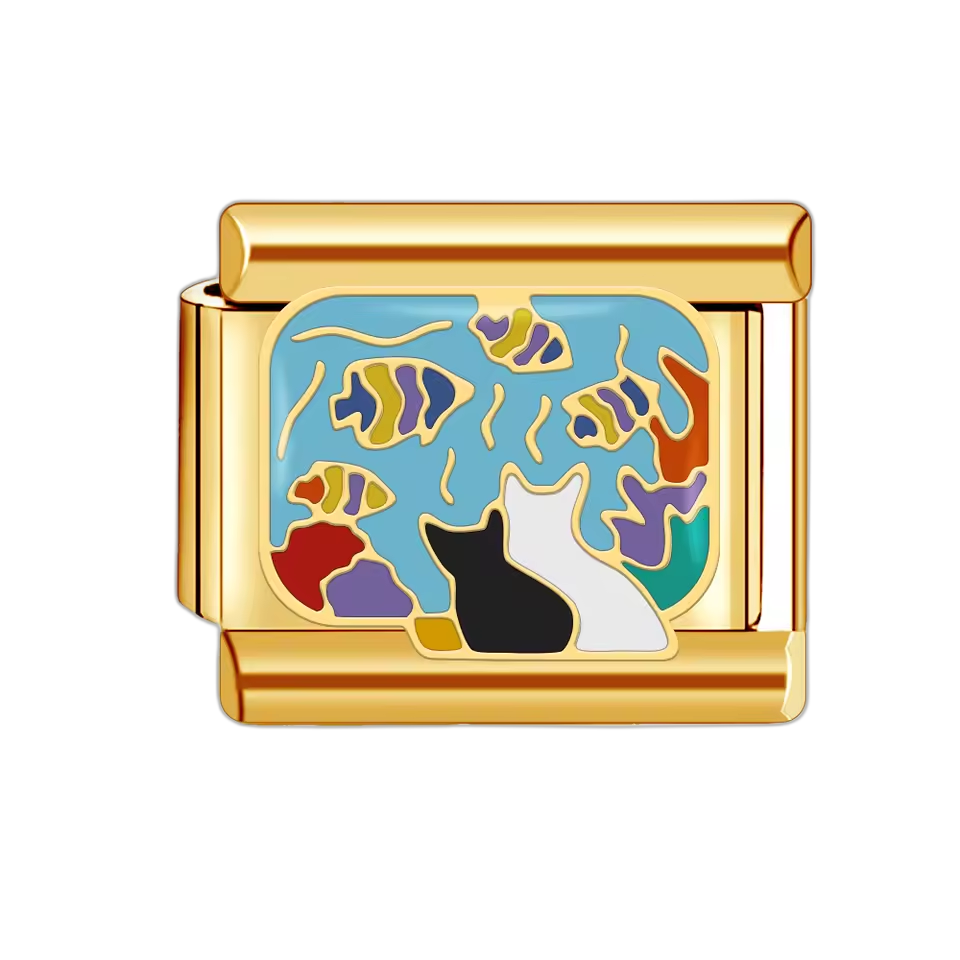 Aquarium Cats – Gold