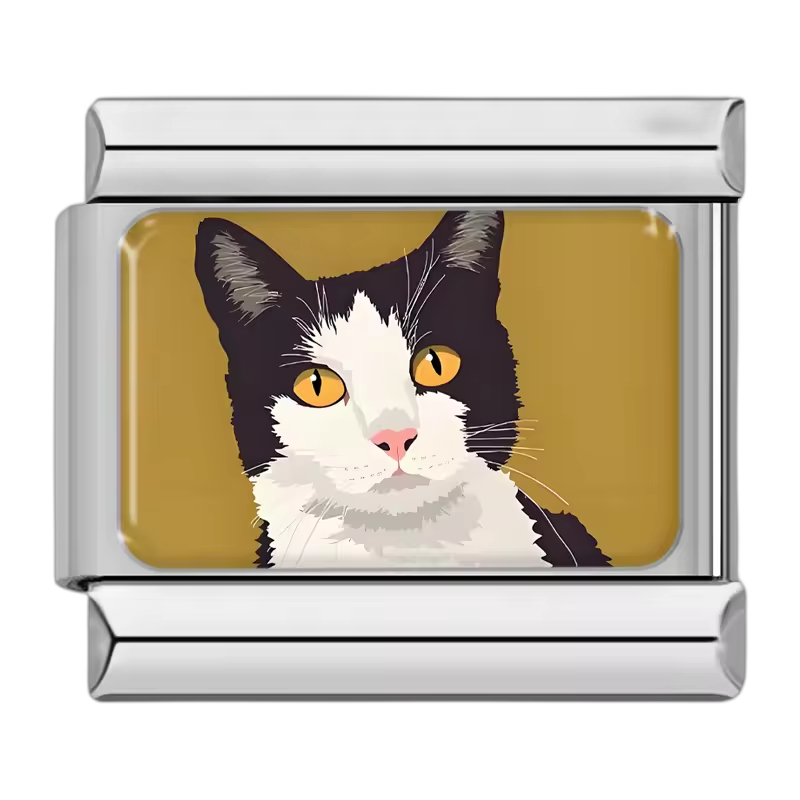 Cat Portrait 2 – Silver