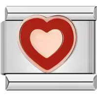 Double Heart – Silver