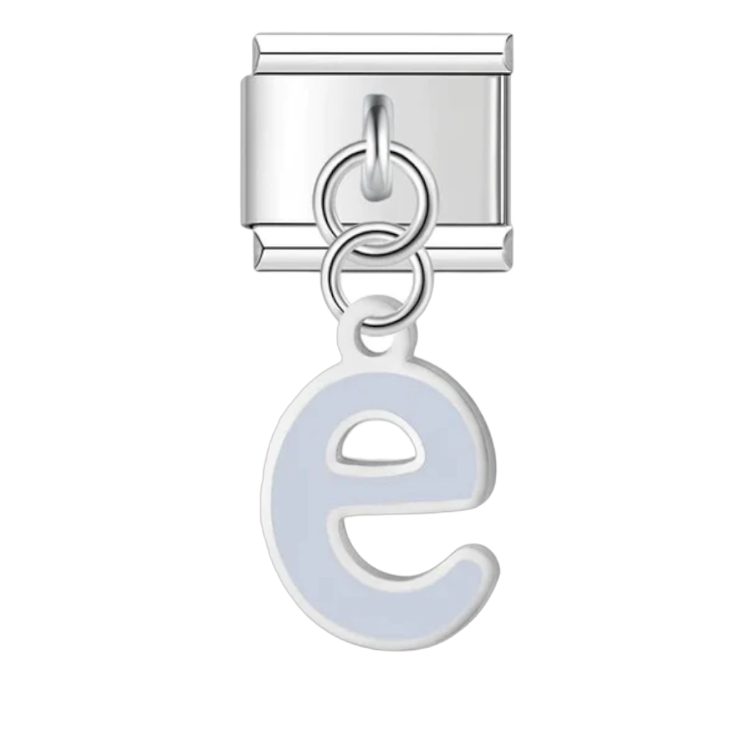 Letter E – Silver