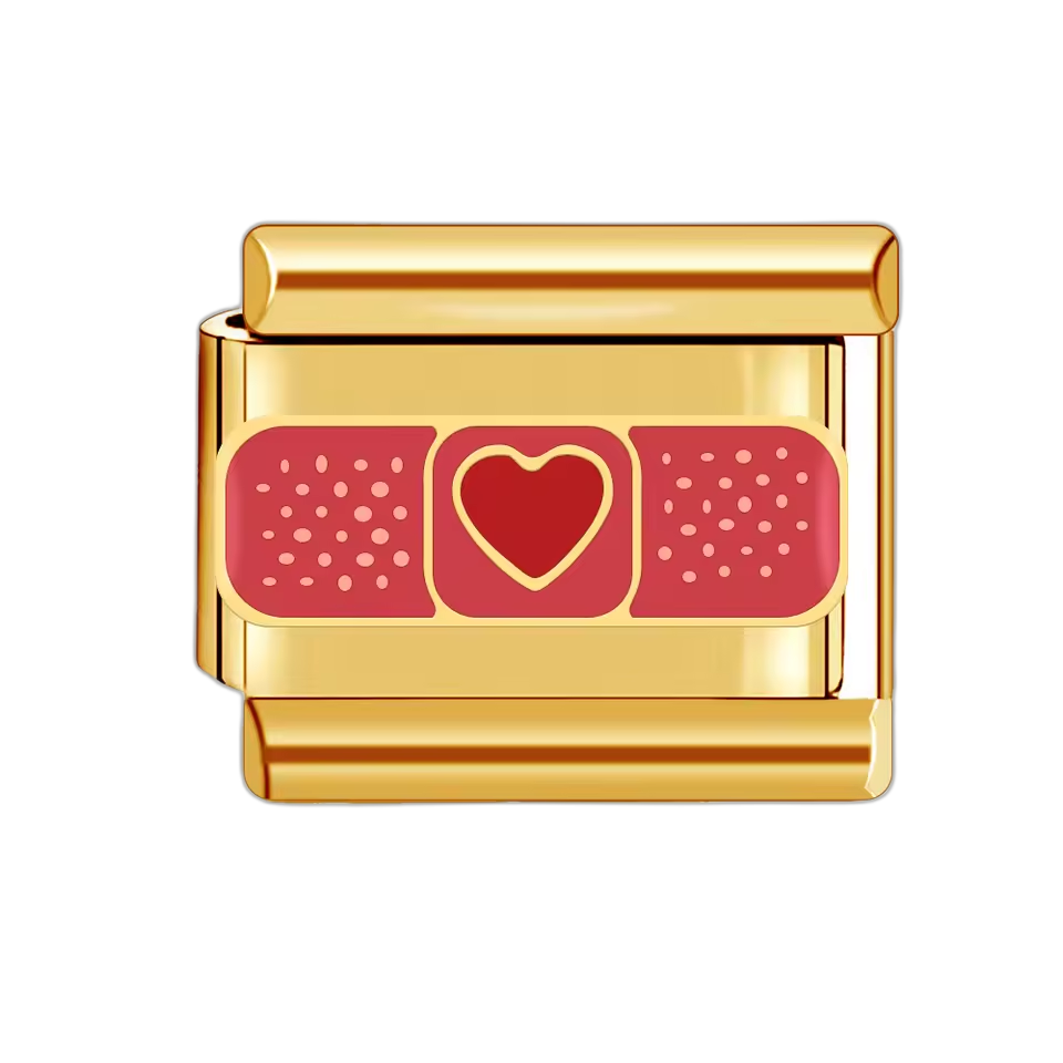 Heart Bandage – Gold