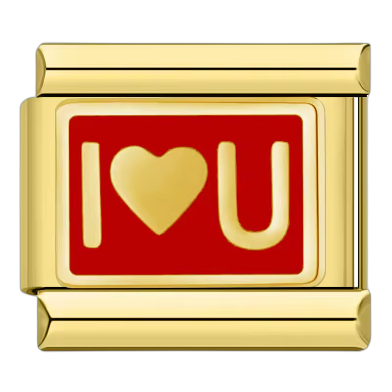 I Love You – Red & Gold