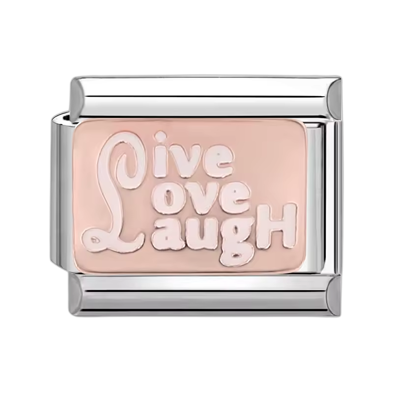 Live Love Laugh – Rose Silver