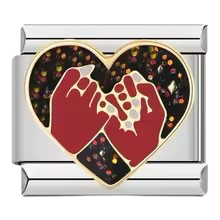 Pinky Promise Heart – Silver