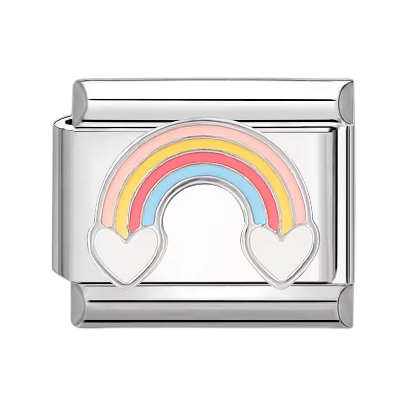 Rainbow Hearts – Silver
