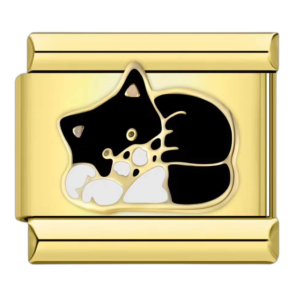 Sleeping Cat – Gold