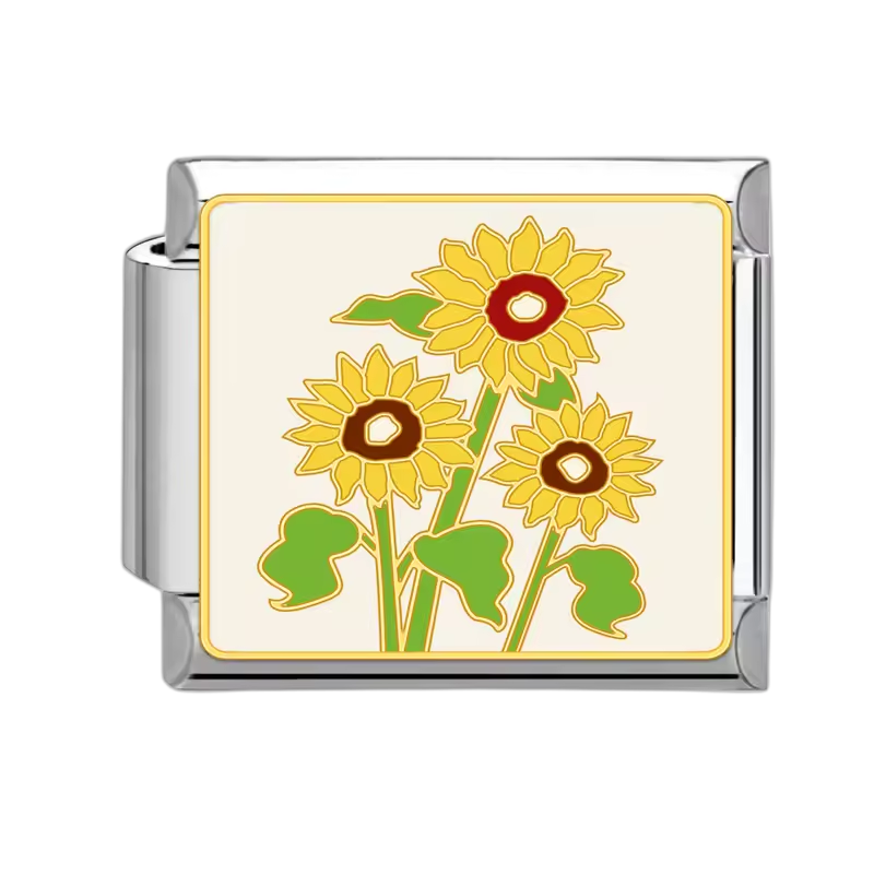 Sunflower Trio – Silver